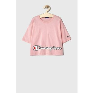 Detské tričko Champion 403787 ružová farba vyobraziť