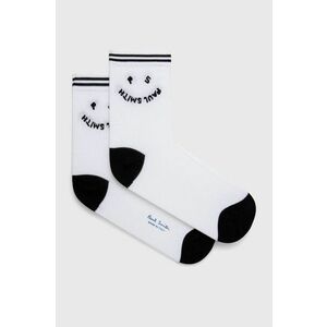 Ponožky PS Paul Smith dámske, biela farba vyobraziť