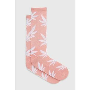 Ponožky HUF pánske, ružová farba vyobraziť