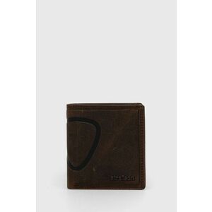Kožená peňaženka Strellson pánska, hnedá farba vyobraziť