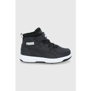 Detské topánky Puma 375479 čierna farba vyobraziť