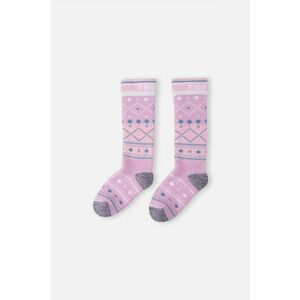 Detské ponožky Reima Suksee ružová farba vyobraziť