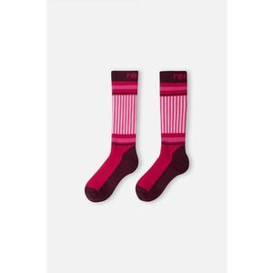 Detské ponožky Reima Frotee červená farba vyobraziť