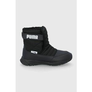 Detské topánky Puma 380745 čierna farba vyobraziť