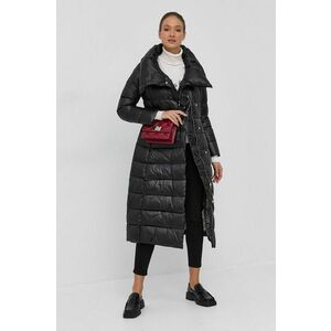 Páperová bunda Liu Jo dámska, čierna farba, zimná vyobraziť
