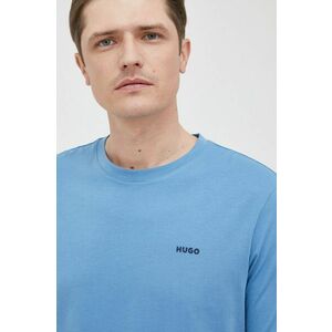 Bavlnené tričko Hugo jednofarebné vyobraziť
