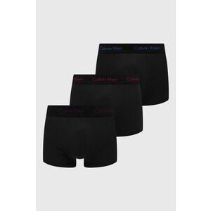 Boxerky Calvin Klein Underwear (3-pak) pánske, čierna farba vyobraziť