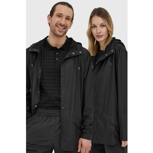 Bunda Rains 12010 Jacket čierna farba, prechodná, vyobraziť