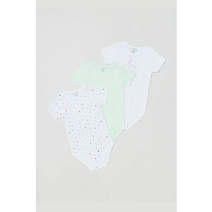 Bavlnené body pre bábätká OVS (3-pak) tyrkysová farba vyobraziť