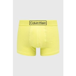 Boxerky Calvin Klein Underwear pánske, žltá farba vyobraziť