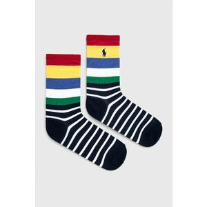 Ponožky Polo Ralph Lauren dámske, tmavomodrá farba vyobraziť