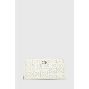Peňaženka Calvin Klein dámsky, biela farba vyobraziť
