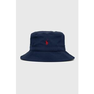 Detský klobúk Polo Ralph Lauren tmavomodrá farba, vyobraziť