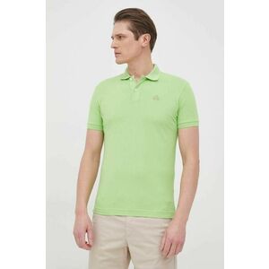 Polo tričko La Martina pánske, zelená farba, jednofarebné vyobraziť