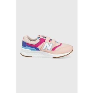 Detské topánky New Balance PZ997HSA ružová farba vyobraziť