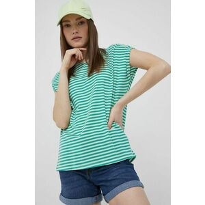 Tričko Vero Moda dámsky, zelená farba, vyobraziť