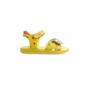 Detské kožené sandále Agatha Ruiz de la Prada žltá farba vyobraziť