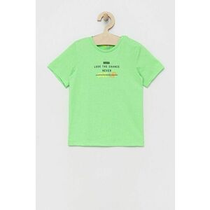 Detské tričko Birba&Trybeyond zelená farba, s potlačou vyobraziť