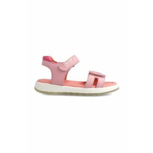 Detské kožené sandále Garvalin ružová farba vyobraziť