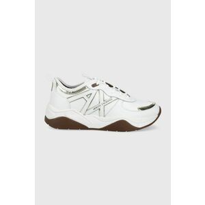 Topánky Armani Exchange biela farba, vyobraziť