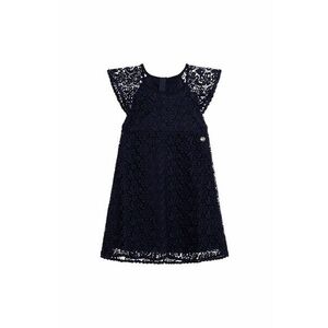 Dievčenské šaty Michael Kors tmavomodrá farba, mini, áčkový strih vyobraziť