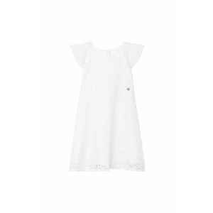 Dievčenské šaty Michael Kors biela farba, mini, áčkový strih vyobraziť