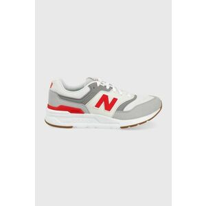 Detské topánky New Balance GR997HSR šedá farba vyobraziť
