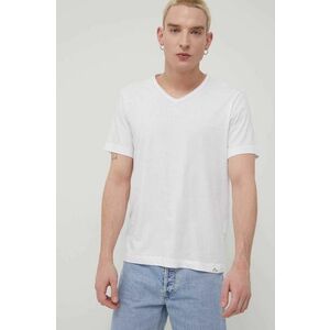 Tričko Only & Sons pánske, biela farba, jednofarebné vyobraziť