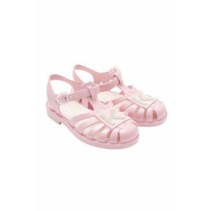 Detské sandále Kenzo Kids ružová farba vyobraziť