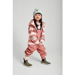 Detská nepremokavá bunda Reima ružová farba, vyobraziť