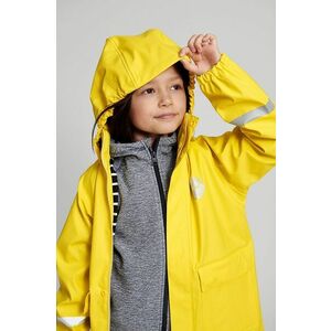 Detská nepremokavá bunda Reima Pisaroi žltá farba, vyobraziť