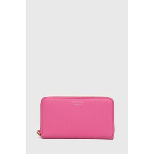 Peňaženka Emporio Armani dámsky, ružová farba vyobraziť