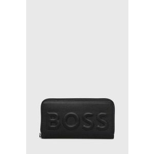 Peňaženka BOSS dámsky, čierna farba vyobraziť