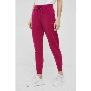 Nohavice 4F dámske, fialová farba, jednofarebné vyobraziť