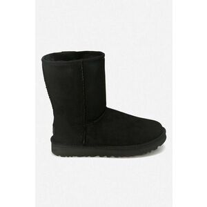 UGG Classic Short II dámske, čierna farba, na plochom podpätku, zateplené, 1016223.BLK vyobraziť