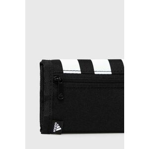 Peňaženka adidas GN2037 pánska, čierna farba vyobraziť