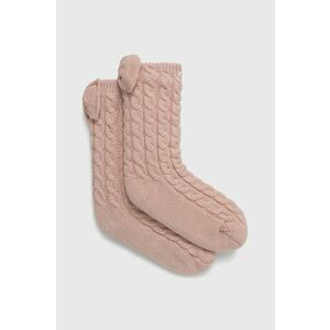 Ponožky UGG 1113637-CHRS, dámske, ružová farba vyobraziť