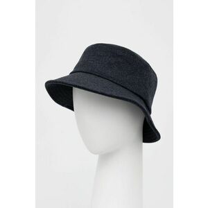 Vlnený klobúk PS Paul Smith čierna farba, vlnený vyobraziť