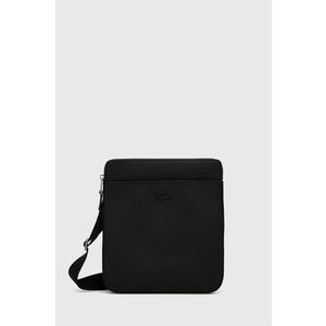 Malá taška Lacoste čierna farba vyobraziť