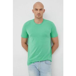 Tričko Liu Jo pánske, zelená farba, jednofarebné vyobraziť