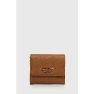 Peňaženka Guess dámsky, hnedá farba vyobraziť