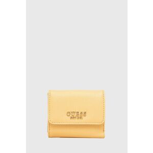 Peňaženka Guess dámsky, oranžová farba vyobraziť