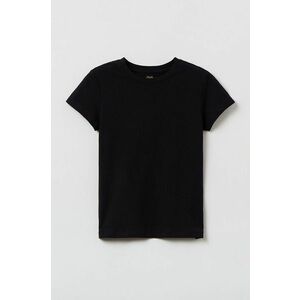 Detské tričko OVS čierna farba, vyobraziť