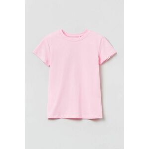 Detské tričko OVS ružová farba, vyobraziť