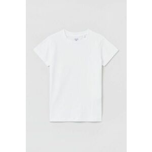 Detské tričko OVS biela farba, vyobraziť