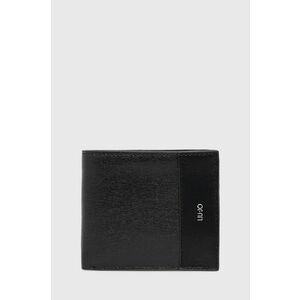 Kožená peňaženka Liu Jo pánsky, čierna farba vyobraziť