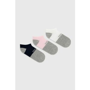 Ponožky Pepe Jeans Dana (3-pak) dámske, šedá farba vyobraziť
