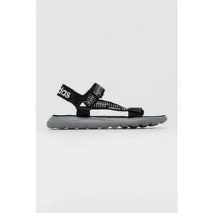 Sandále adidas GV8243 dámske, čierna farba, vyobraziť
