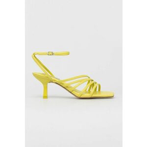 Sandále Steve Madden Aglow žltá farba vyobraziť