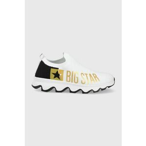 Topánky Big Star biela farba, vyobraziť